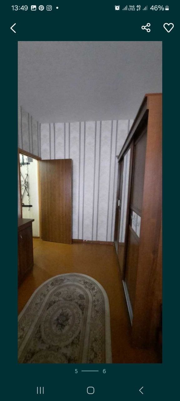 Barcha qulayliklarga ega 2 xonali kvartira tez va arzon ijaraga berila