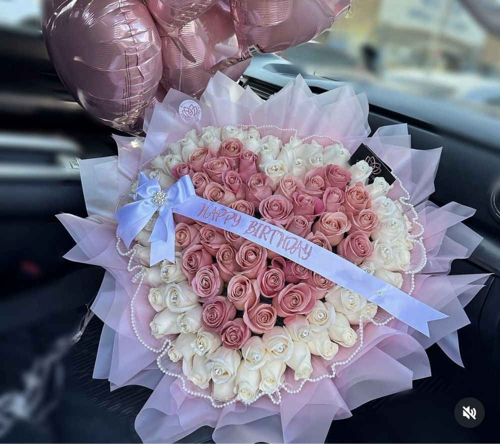 Buchet flori de sapun