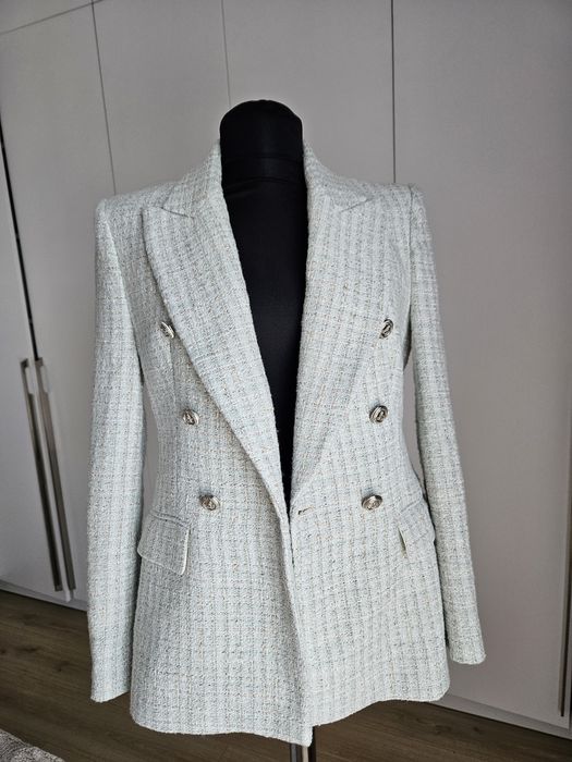 Sacou Zara tweed marime S