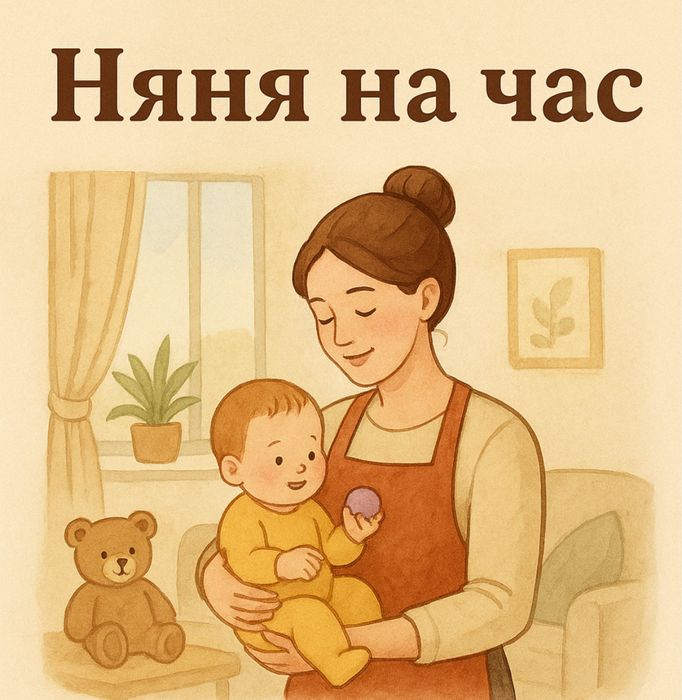Предлагаю услугу «няня на час» у себя дома