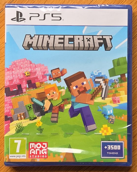 Запечатан! Minecraft PS5 Playstation 5 Плейстейшън PS Майнкрафт игра