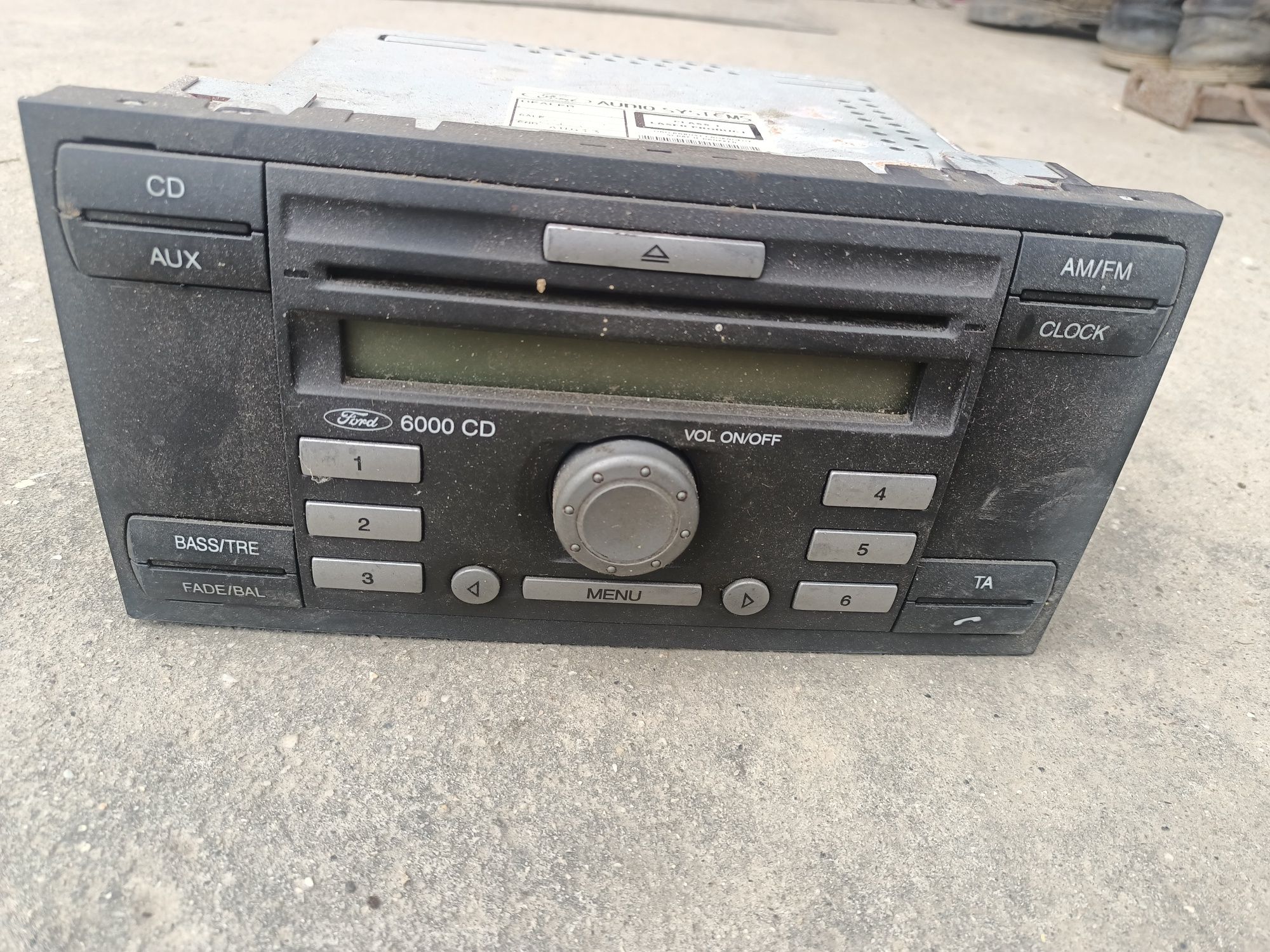 Cd player pentru Ford fiesta sau fusion