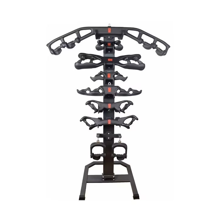 Set manere fitness, SMF, design ergonomic, suport inclus, Negru
