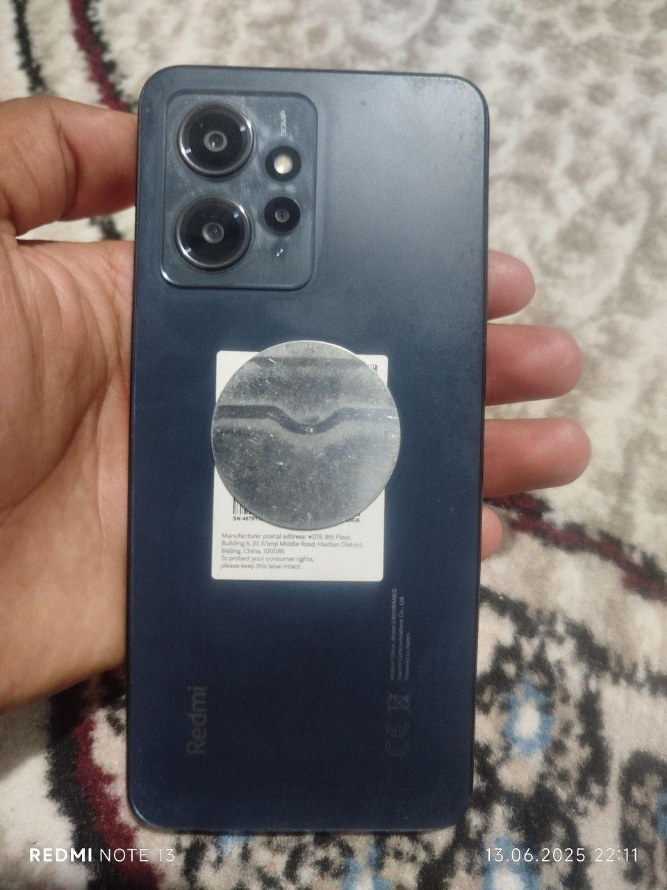 Redmi note 12 128 tali