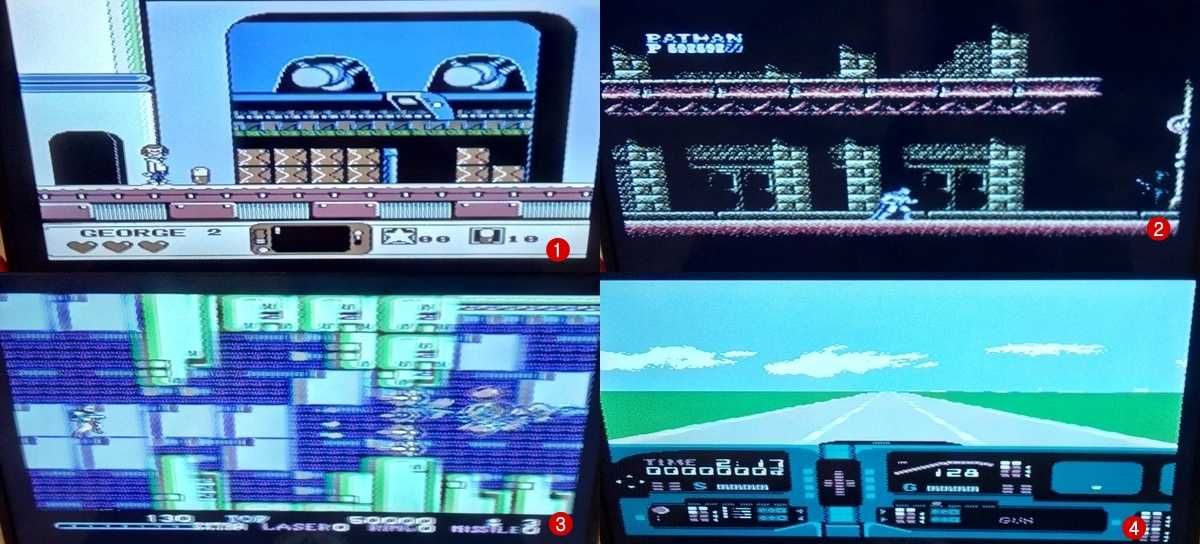 Колекция от 7 ретро игри за Nintendo NES