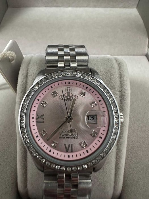 Vivienne Westwood Camberwell Ceas 28 mm Stainless Steel Pink-Silver