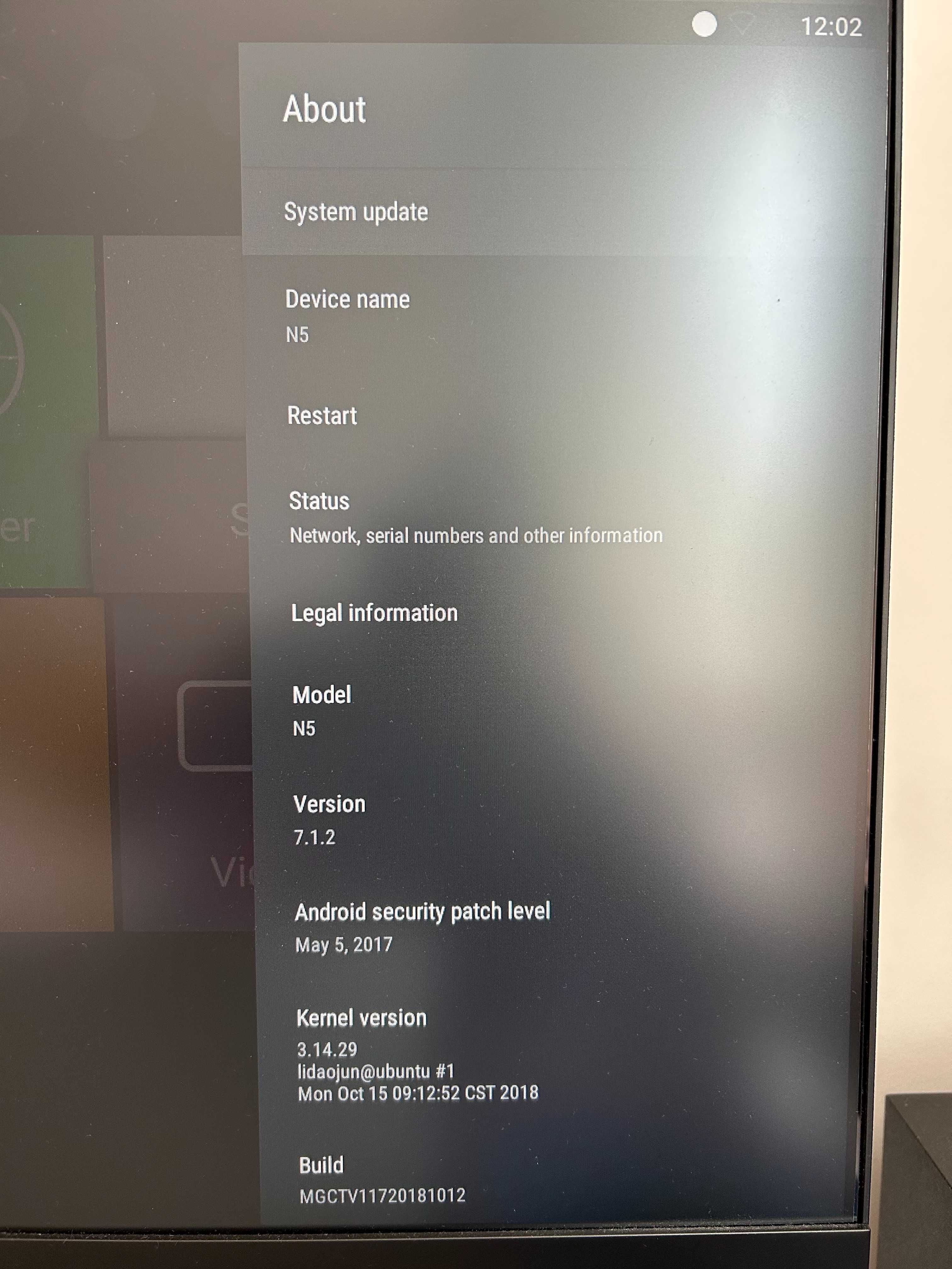 TV Box Magicsee N5
