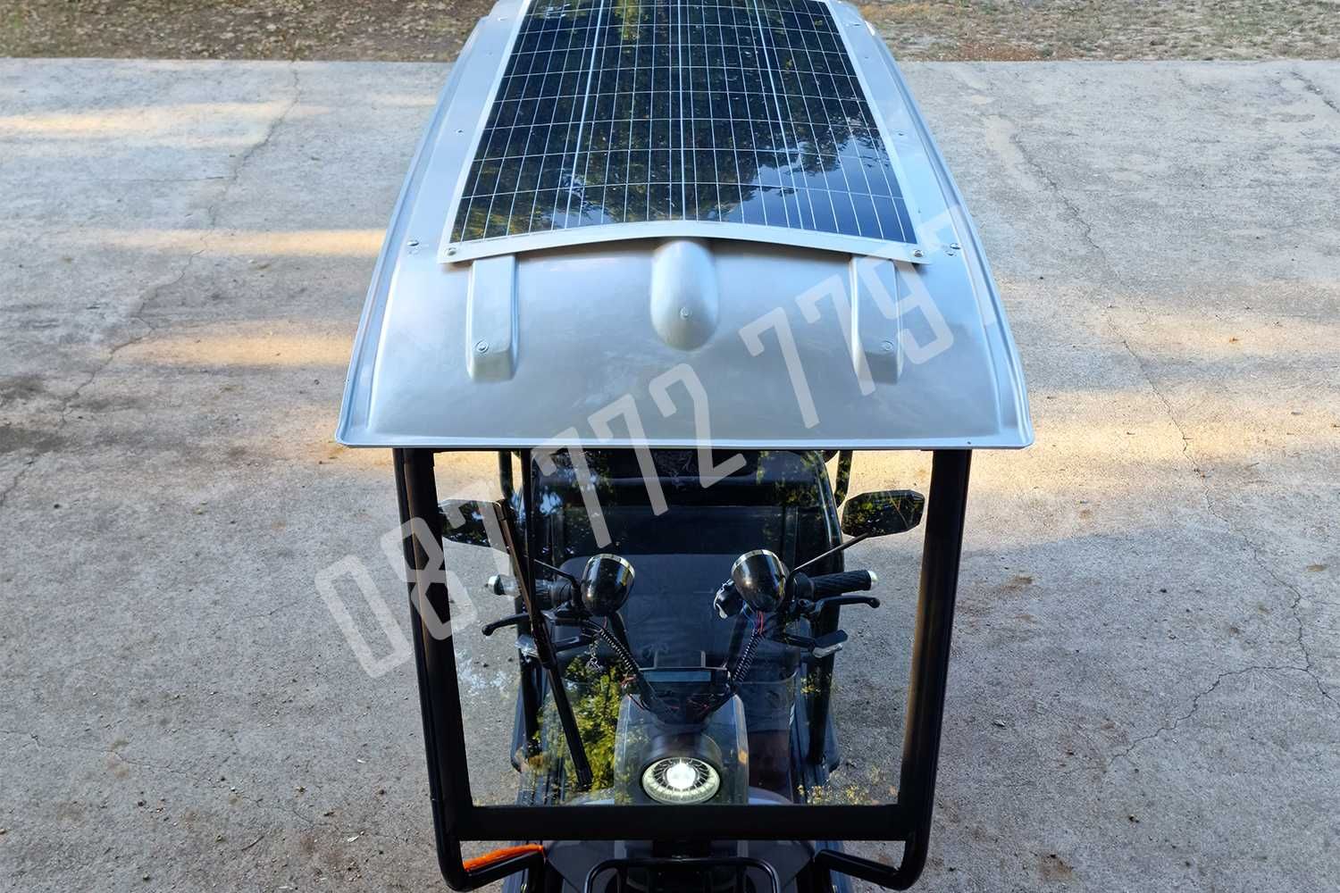 Соларна Eлектрическа Tриколка Скутер за Трима B10 2г Гаранция