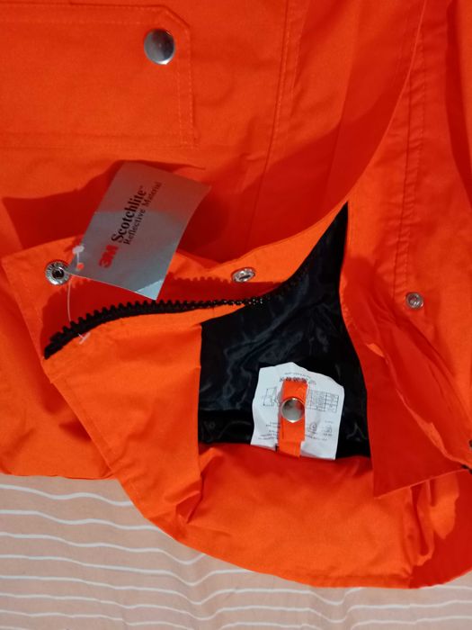 Geaca reflectorizanta noua,marca Scotchlite 3M
