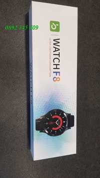 Смарт гривна / часовник Smart Watch F8 мъжки модел с гумена каишка