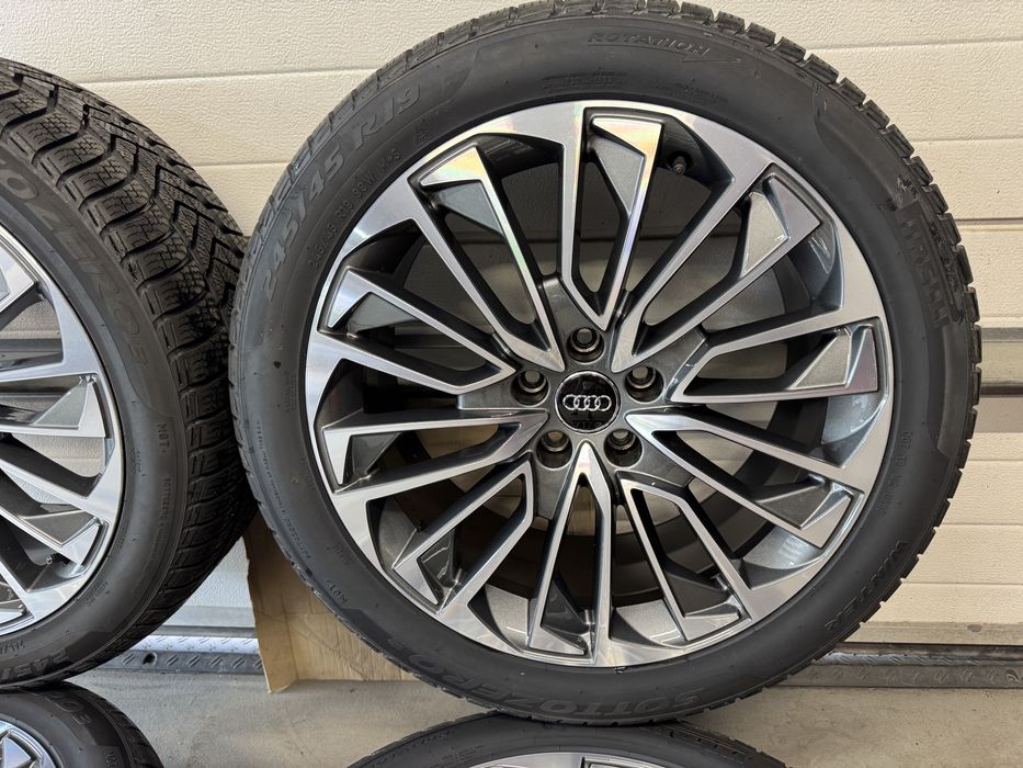 Jante Originale Audi S Line R19 A6 A7 A8 echipate iarna noi Pirelli