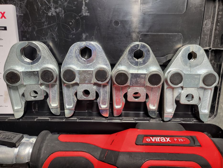 Presa  Virax P25+ folosita 1 singura zi 2bateri 5bacuri:V15-18-22-25