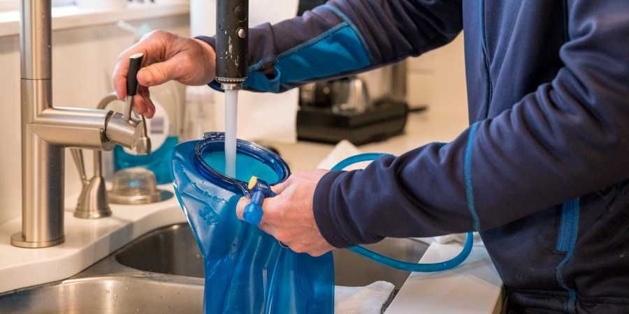 Раница с резервоар за вода хидратор крос велосипед планина мотокрос