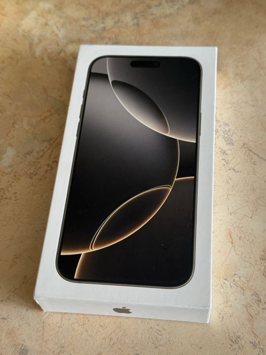 *НОВ* Apple iPhone 16 Pro Max, 256 GB, Natural Titanium