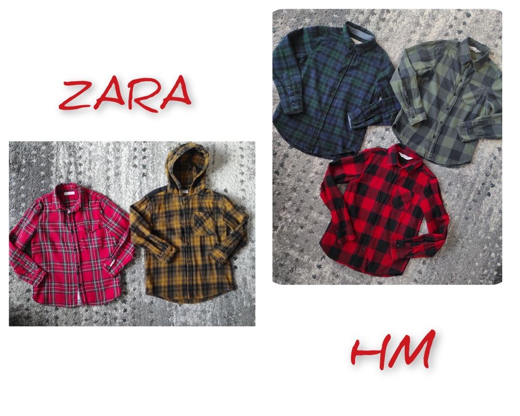 Ризи бархет Zara & HM р-р 134- 140 см.