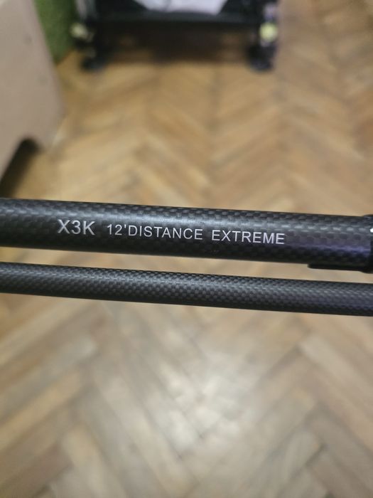Set 3 lansete wolf x3k distance extreme series 12ft 4lb