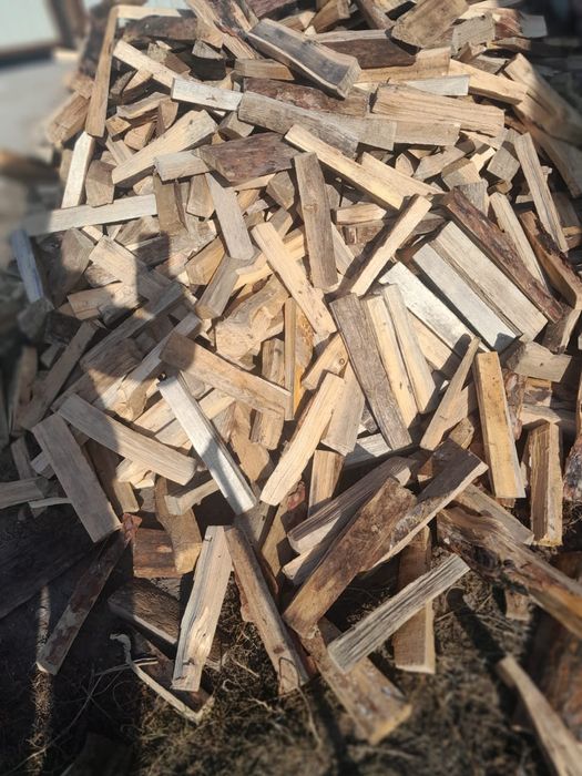 Дрова в мешках для эконом печек и простых