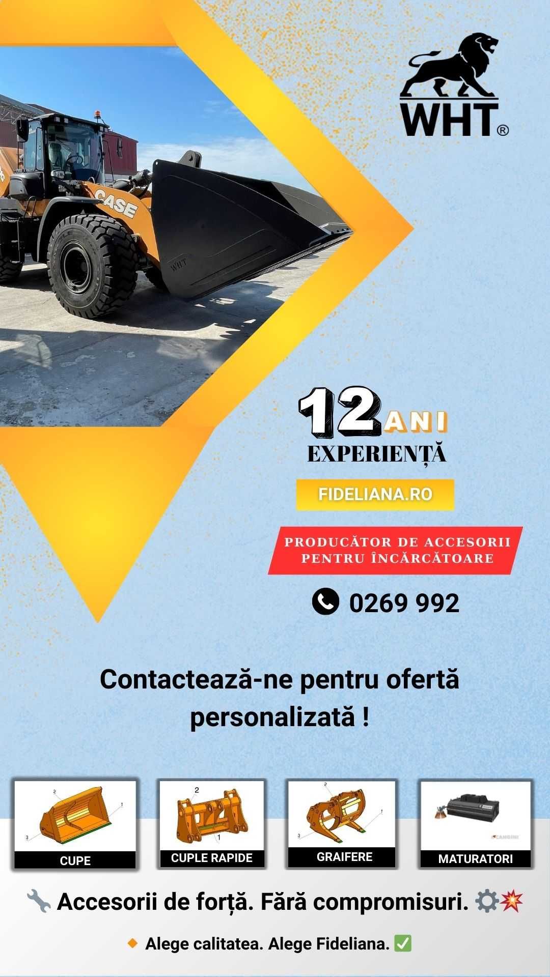 Cupa cereale Manitou