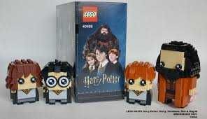 Lego HarryPotter,BrickHeadz 40495-Harry,Hermione,Ron și Hagrid SIGILAT