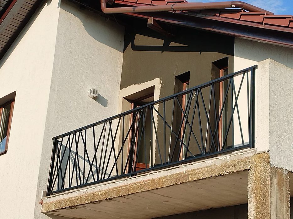 Balustrade metalice - fier forjat - balcoane CNC