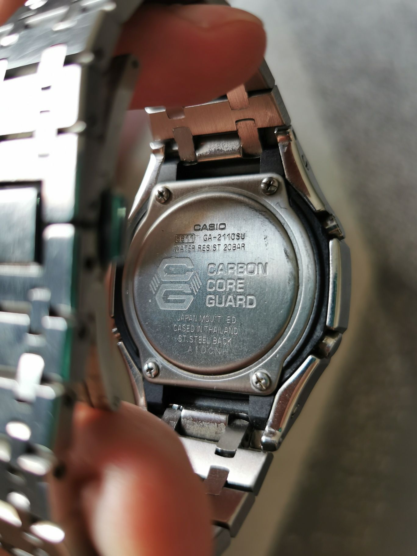 Ceas Casio G-Shock modat cu Casio Oak