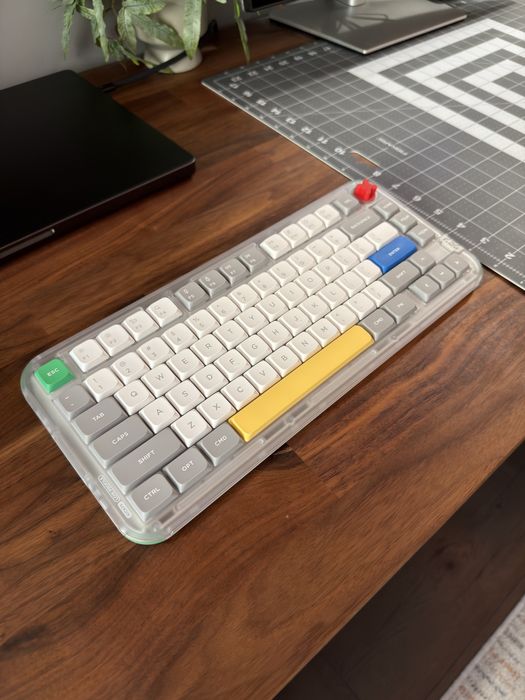 NuPhy Kick75 Low - Механична Хибридна Клавиатура - Gateron Brown nano