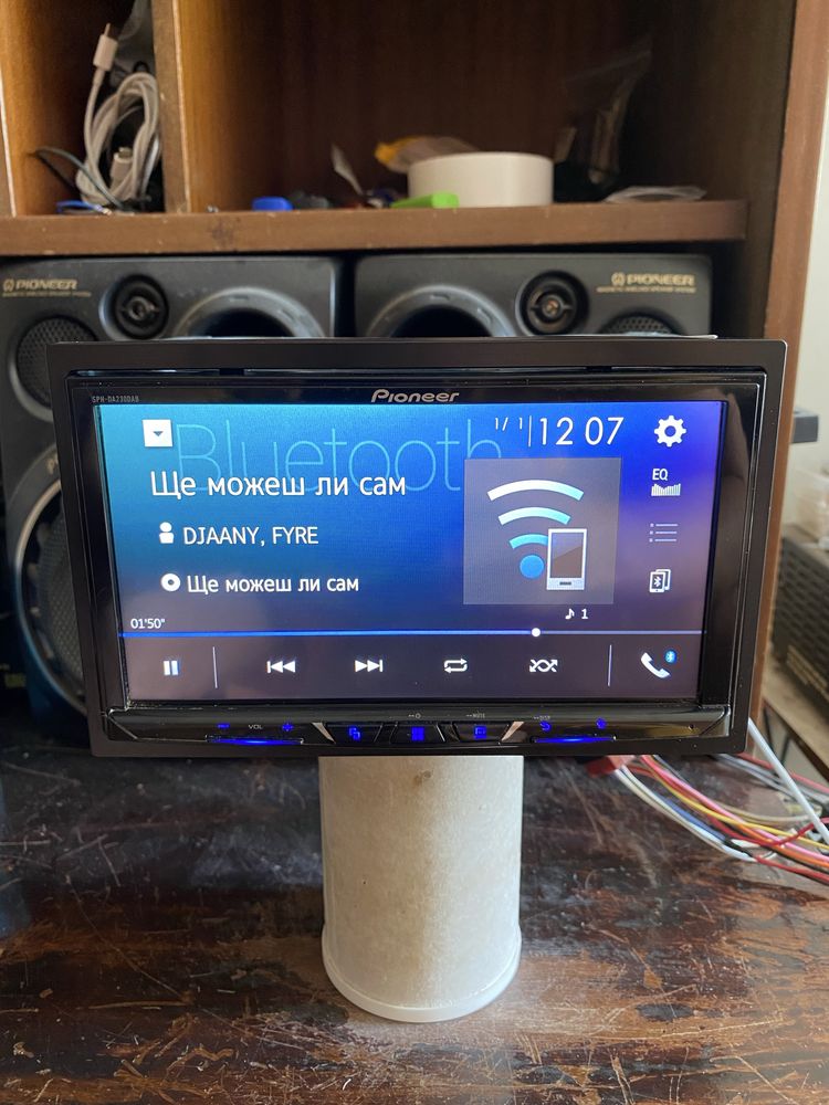 PIONEER -Авто радио с CarPlay, Android Auto, Bluetooth, DVD, Навигация