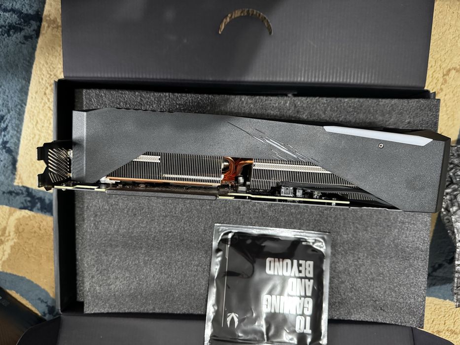 Placa video Gigabyte Aorus Nvidia GeForce RTX 3070 Ti MASTER 8GB