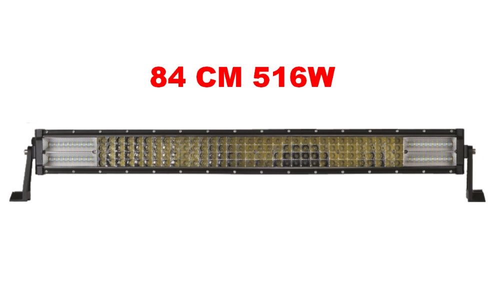 336W 516W 696W 876W Мощен 7D Led Bar Лед Диоден Бар Прожектор 12V 24V