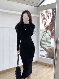Черное базовое платье  Новое  Размер S