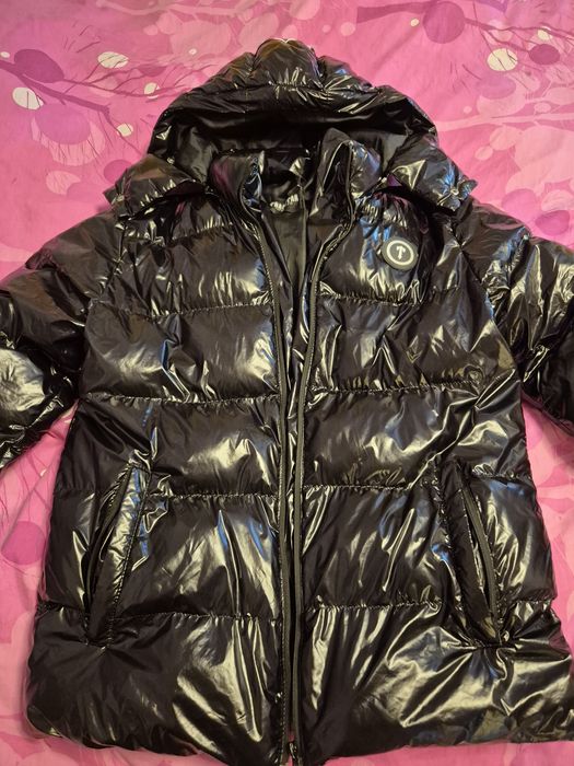 Geaca Trapstar negru licios Marime M