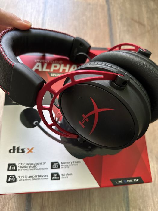 Слушалки - HyperX Cloud Alpha Wireless