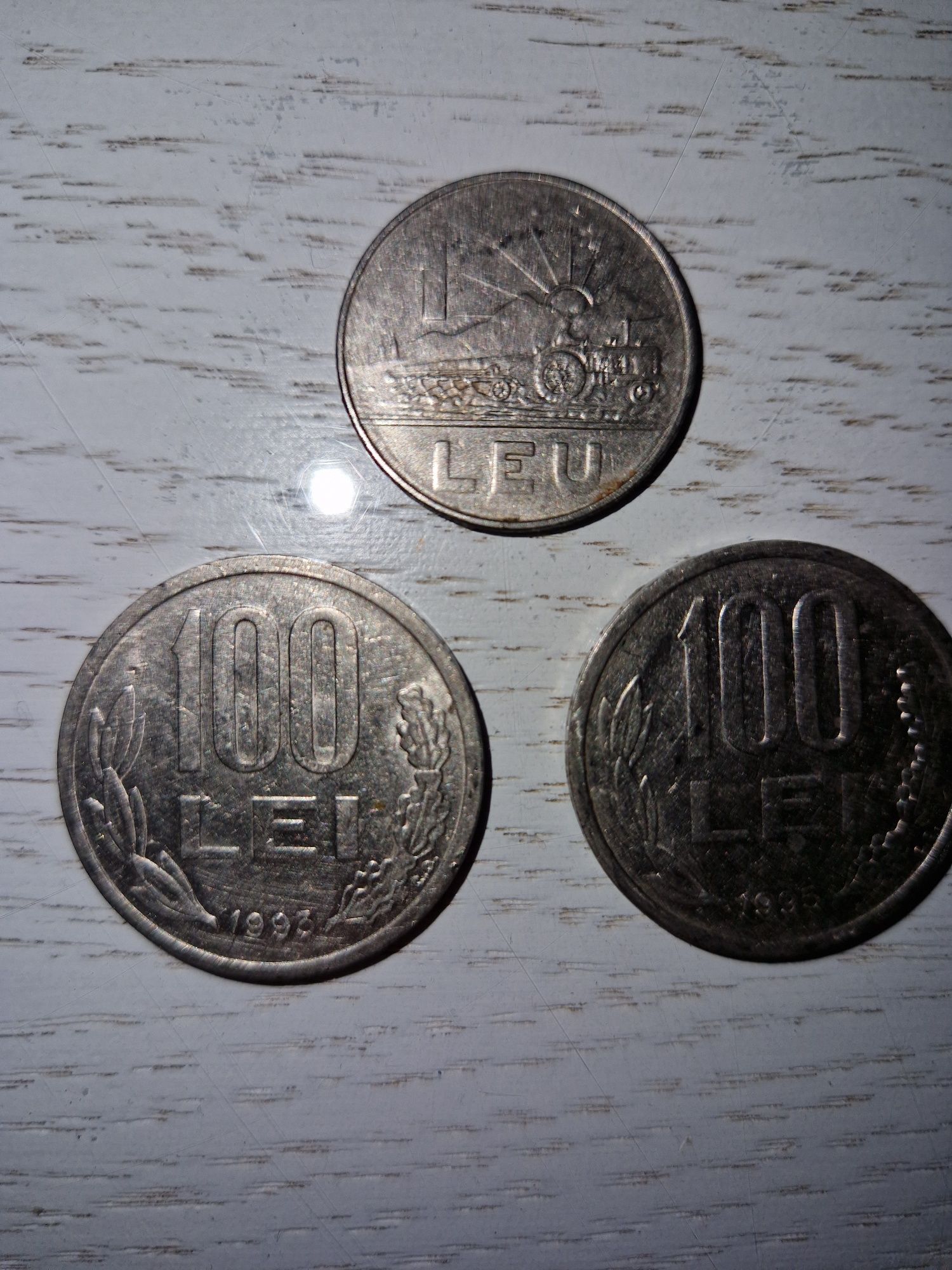Monede 100 lei 1993 1995