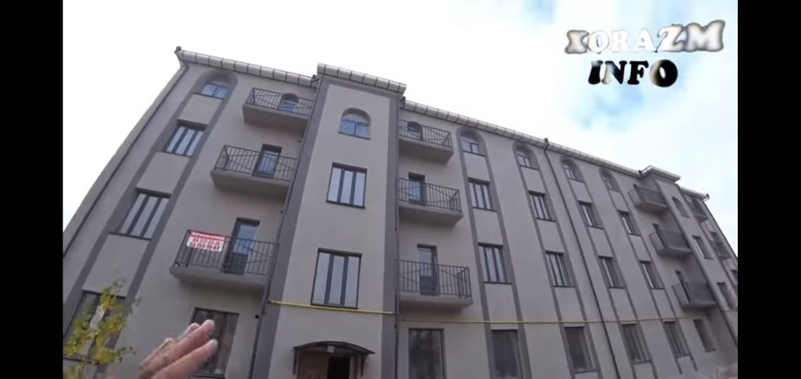 Хива шахрида Дустлик махалласида куп каватли турар жойлар сотилади