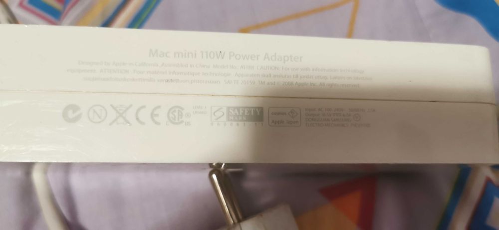 Incarcator pentru Mac Mini A1283 de 110W Model A1188 folosit