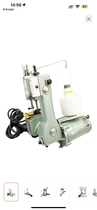 Это ручная электрическая мешкозашивочная машинка GK-9-2.