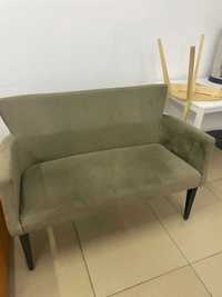 кресло диван серого цвета