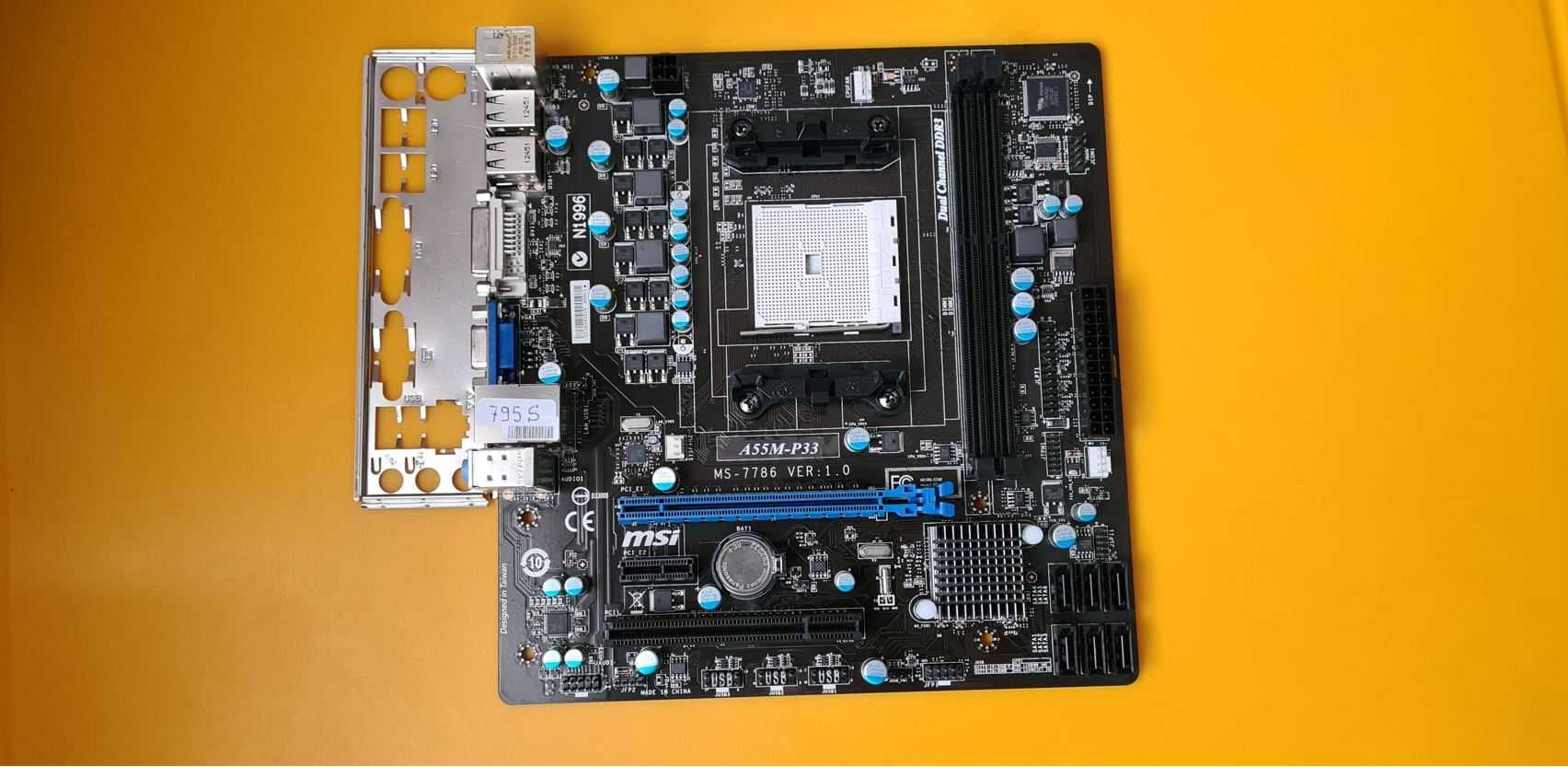 795S.Placa De Baza MSI A55M-P33,2xDDR3,Socket FM1