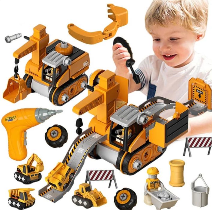 Комплект играчки с багери Constructy