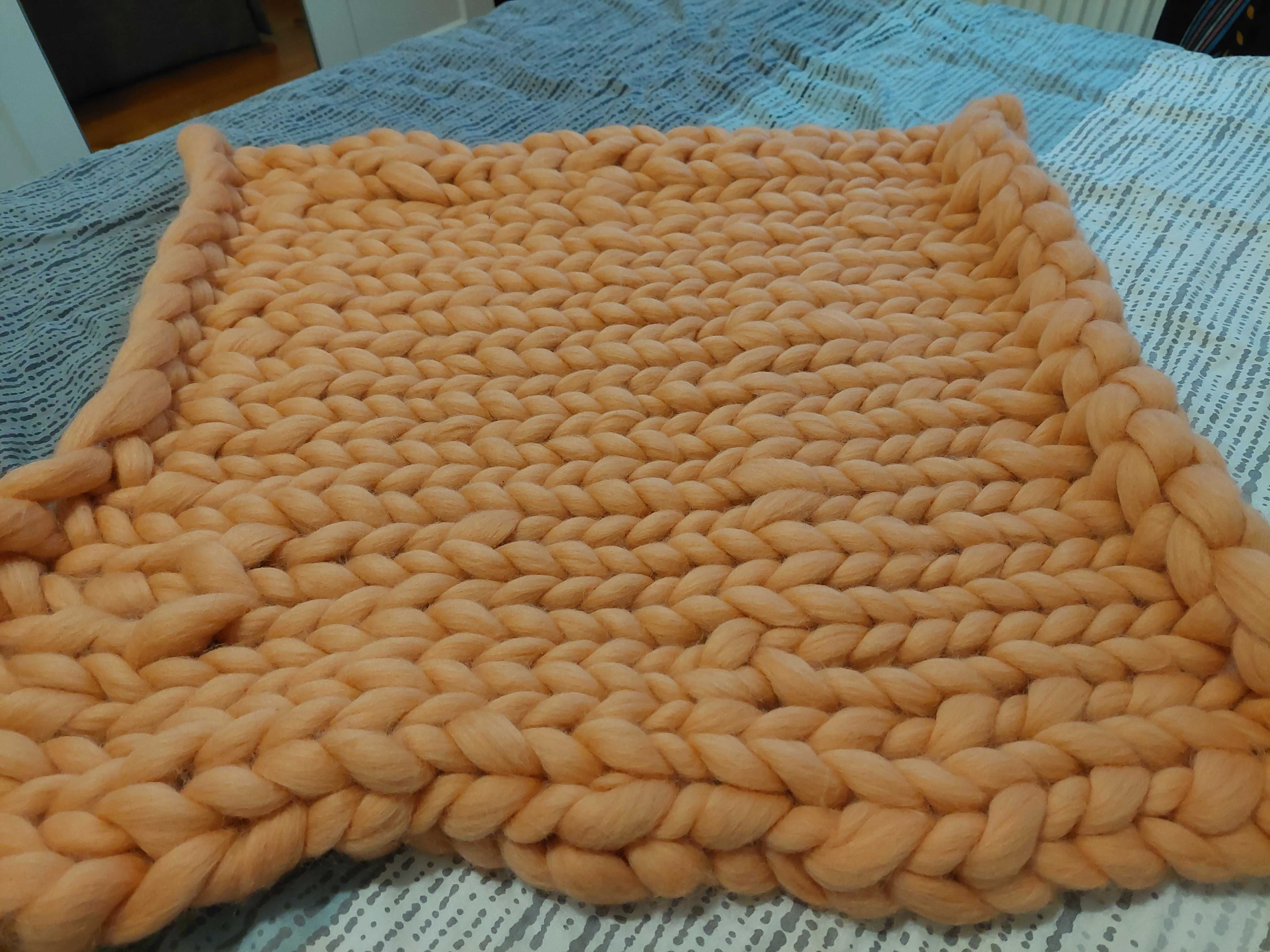 Одеяло от мериносова вълна за бебе/дете 90/80 см