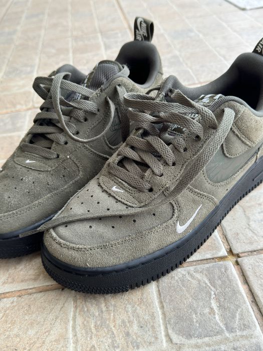 Nike Air Force 1 Low '07 LV8 'Reflective Swoosh - Cargo Khaki'