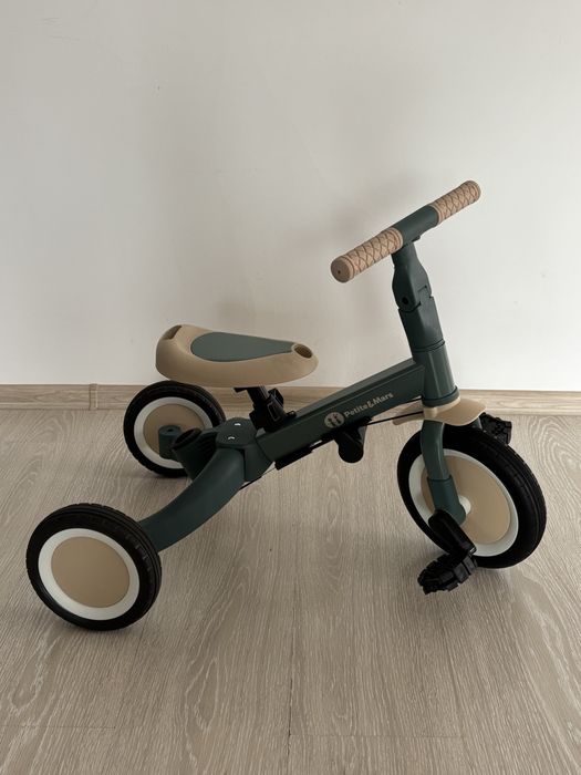 Tricicleta Petite&Mars, Turbo 5 in 1, varsta 1.5-5 ani, Verde