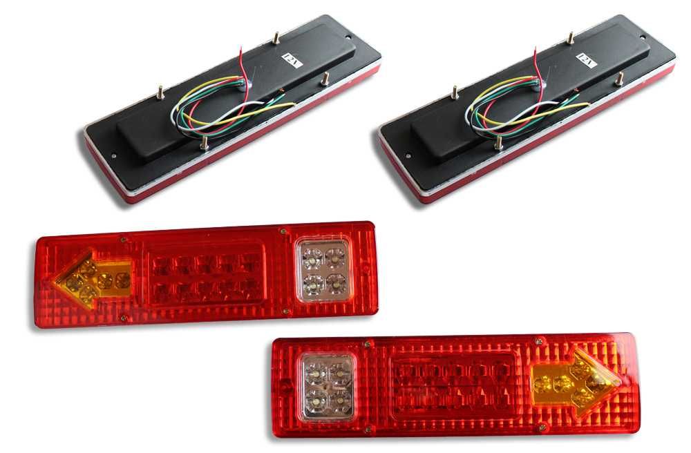 Комплект 2 бр. LED ЛЕД диодни стопове за Бус Камион Ремарке Платформа