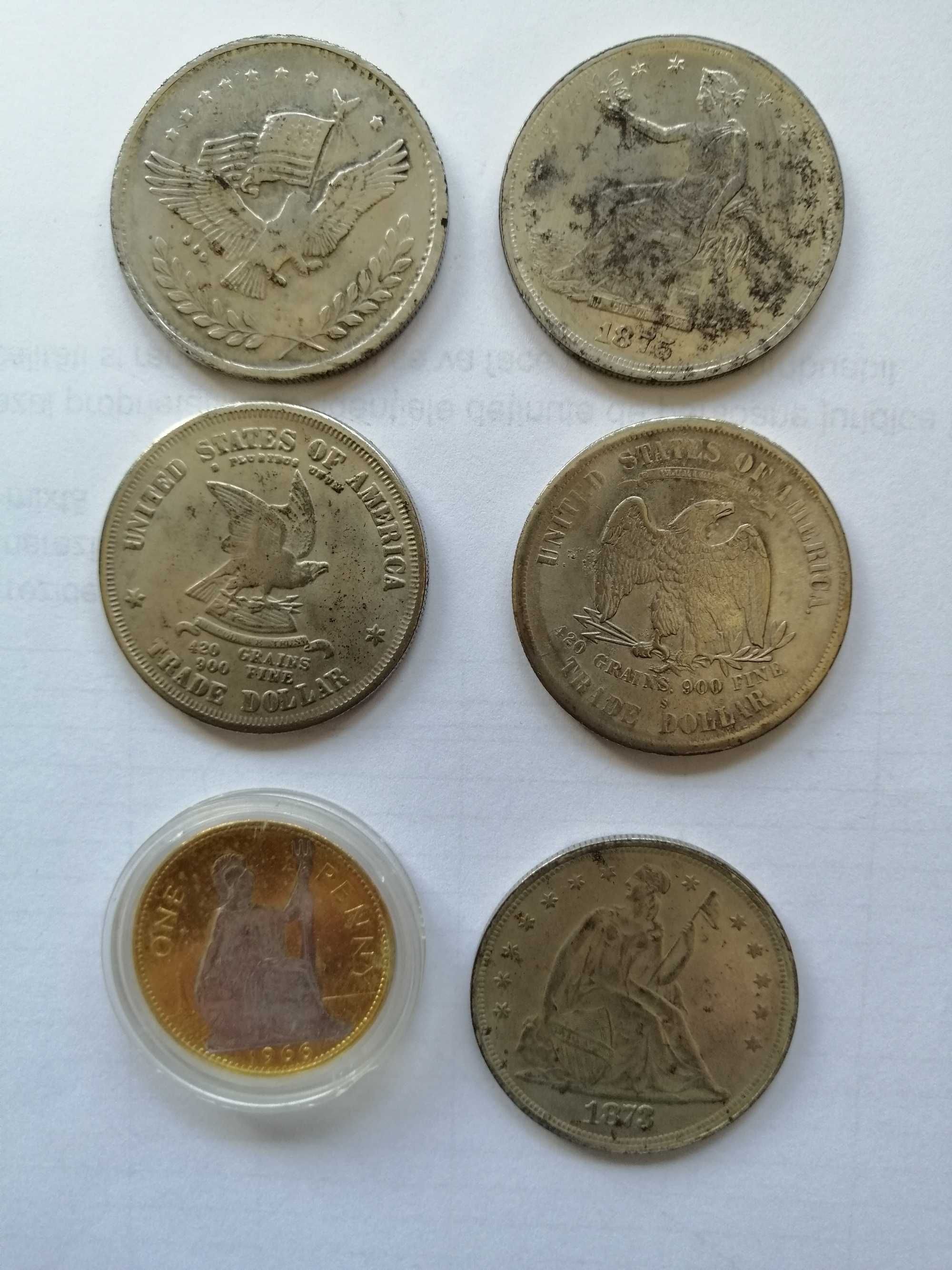 vand 6 monede diferite stare buna