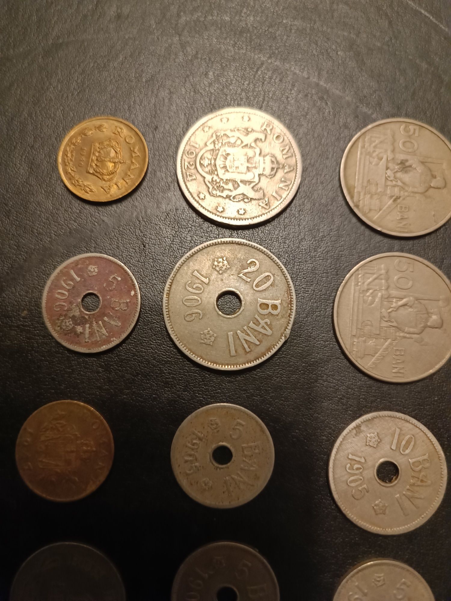 Lot 2 monede România.