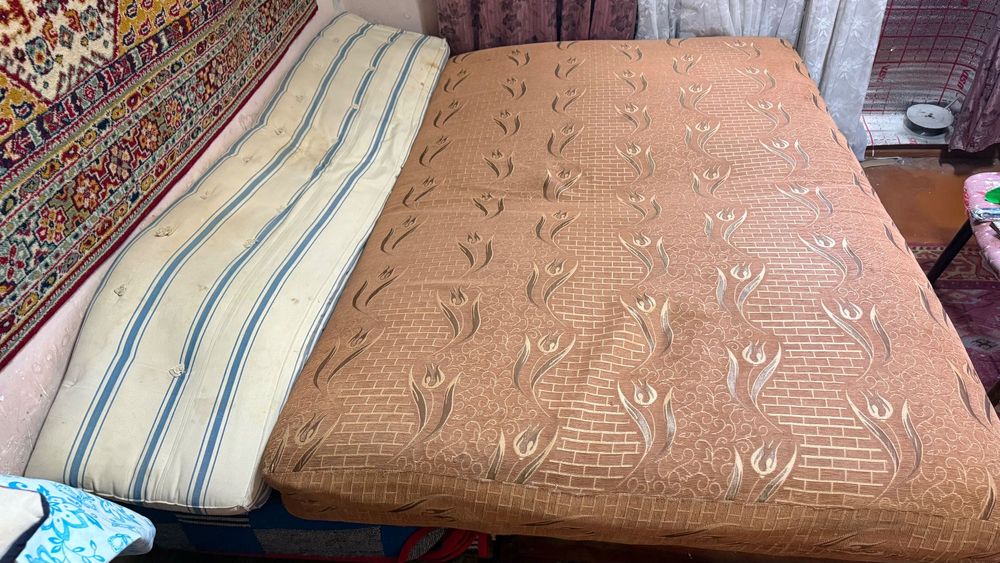 Подушки, ватный матрас, матрас