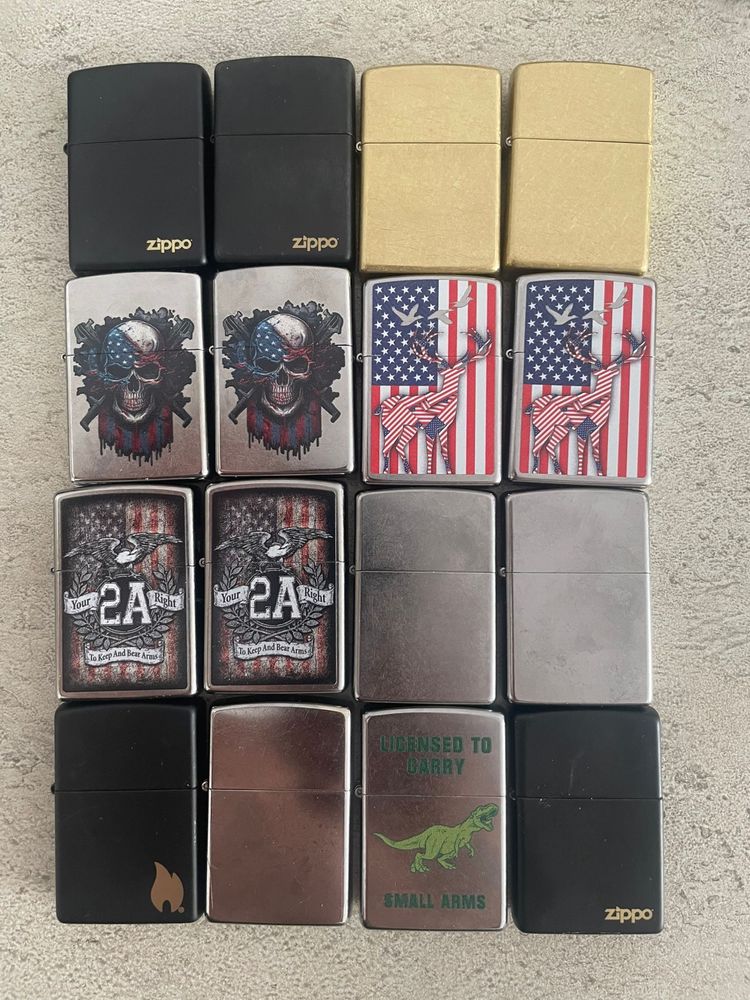 Vând brichete Zippo noi ,originale , sigilate , achiziție SUA