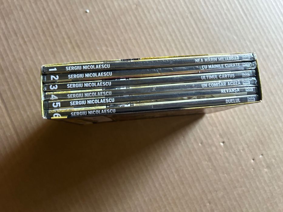 6 DVD Colectia Sergiu Nicolaescu