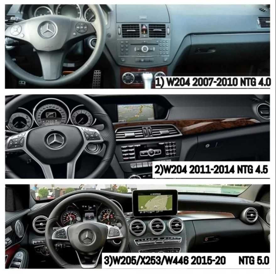 Benz W205, X253,  Vito ,Viano NTG 5.5 2018/2020 Навигация 10.25", 9689