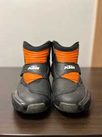 Cizme moto KTM by ALPINESTARS SMR-1 R Negru/Portocaliu - Marimea 40